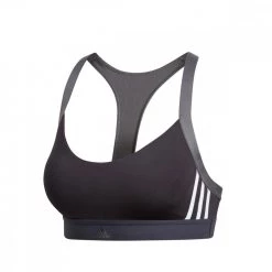 ADIDAS REGGISENO ALL ME 3 STRIPES Nero