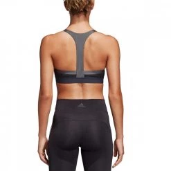 ADIDAS REGGISENO ALL ME 3 STRIPES Nero -Negozio online TRAINING E PALESTRA Italia 2022 adidas du1290 reggiseno all me 3 stripes abbigliamento training e palestra donna 037855901 90 4