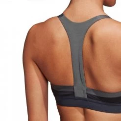 ADIDAS REGGISENO ALL ME 3 STRIPES Nero -Negozio online TRAINING E PALESTRA Italia 2022 adidas du1290 reggiseno all me 3 stripes abbigliamento training e palestra donna 037855901 90 6