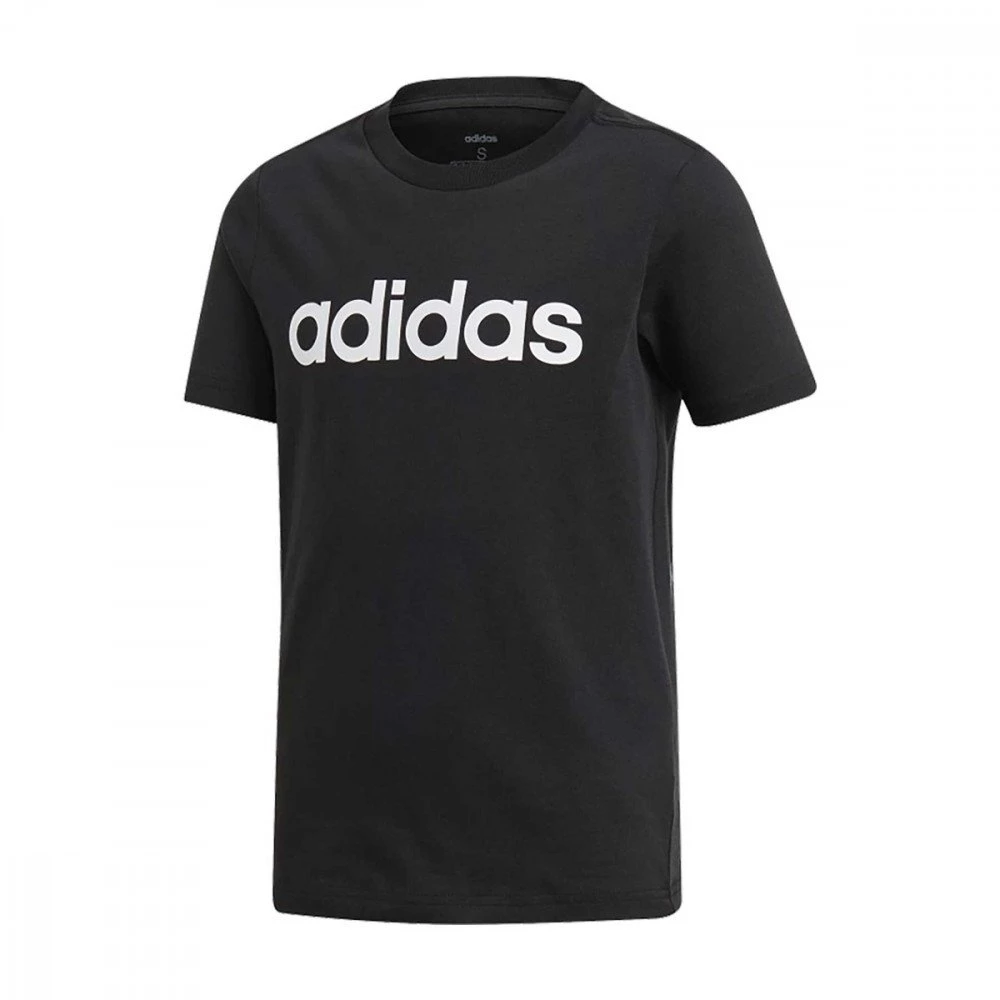 ADIDAS T-SHIRT SCRITTA CORE BAMBINO Nero