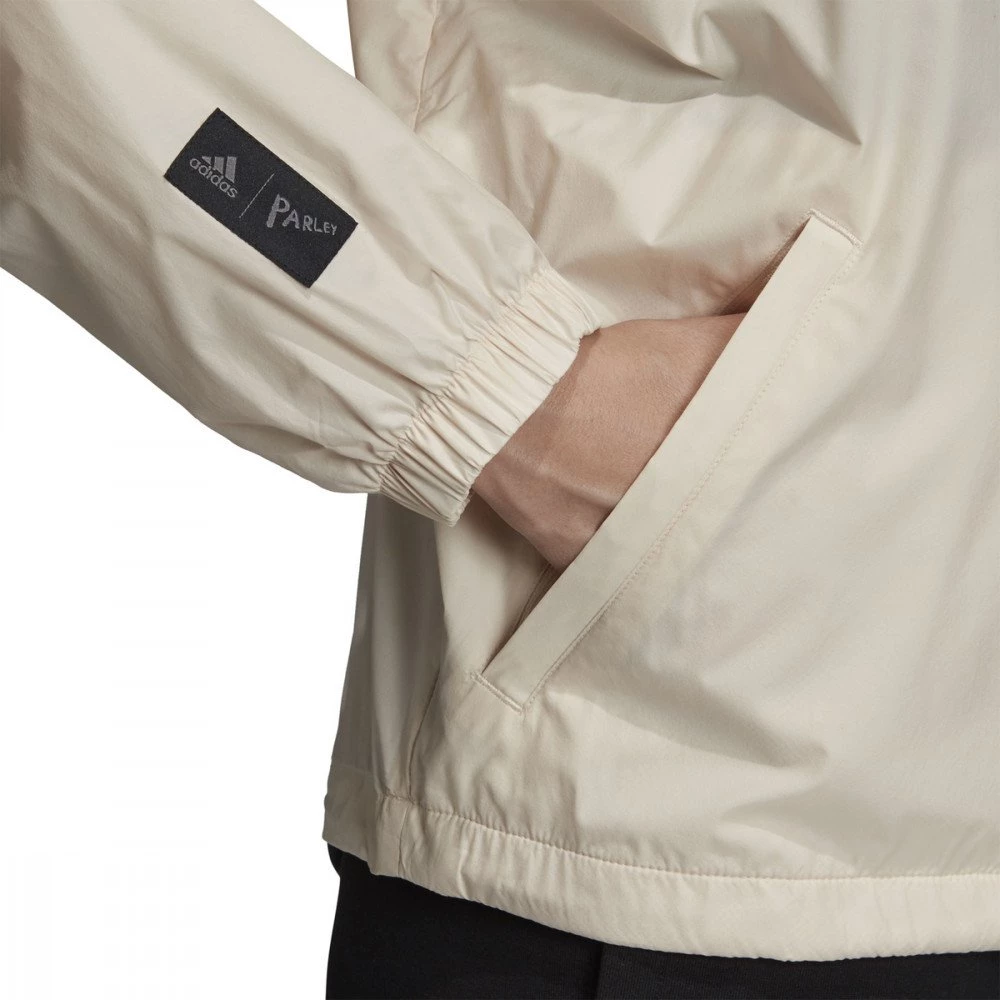 ADIDAS GIACCA WINDBREAKER PARLEY DONNA Beige 5 ADIDAS GIACCA WINDBREAKER PARLEY DONNA Beige - immagine 5