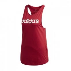ADIDAS CANOTTA ESSENTIALS LINEAR DONNA Rosso