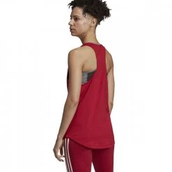 ADIDAS CANOTTA ESSENTIALS LINEAR DONNA Rosso -Negozio online TRAINING E PALESTRA Italia 2022 adidas ei0702 canotta essentials linear donna abbigliamento training e palestra donna 038754801 02 4