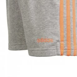 ADIDAS SHORT ESSENTIALS 3-STRIPES BAMBINA Grigio -Negozio online TRAINING E PALESTRA Italia 2022 adidas fm6983 short essentials 3 stripes bambina abbigliamento training e palestra bambino 040135901 83 5