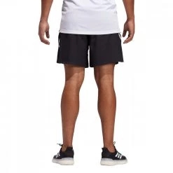 ADIDAS SHORT AERO 3 STRIPES Nero -Negozio online TRAINING E PALESTRA Italia 2022 adidas gm0332 short aero 3 stripes pb abbigliamento training e palestra uomo 044376101 blk 3