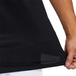 ADIDAS T-SHIRT AERO 3 STRIPES PB Nero -Negozio online TRAINING E PALESTRA Italia 2022 adidas gq2159 t shirt aero 3 stripes pb abbigliamento training e palestra uomo 044376201 blk 6