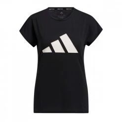 ADIDAS T-SHIRT 3 BAR DONNA Nero