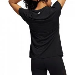 ADIDAS T-SHIRT 3 BAR DONNA Nero -Negozio online TRAINING E PALESTRA Italia 2022 adidas gr8261 t shirt 3 bar donna abbigliamento training e palestra donna 044376401 blk 3