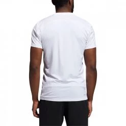 ADIDAS T-SHIRT AERO 3 STRIPES PB Bianco -Negozio online TRAINING E PALESTRA Italia 2022 adidas h16877 t shirt aero 3 stripes pb abbigliamento training e palestra uomo 044376601 wht 3