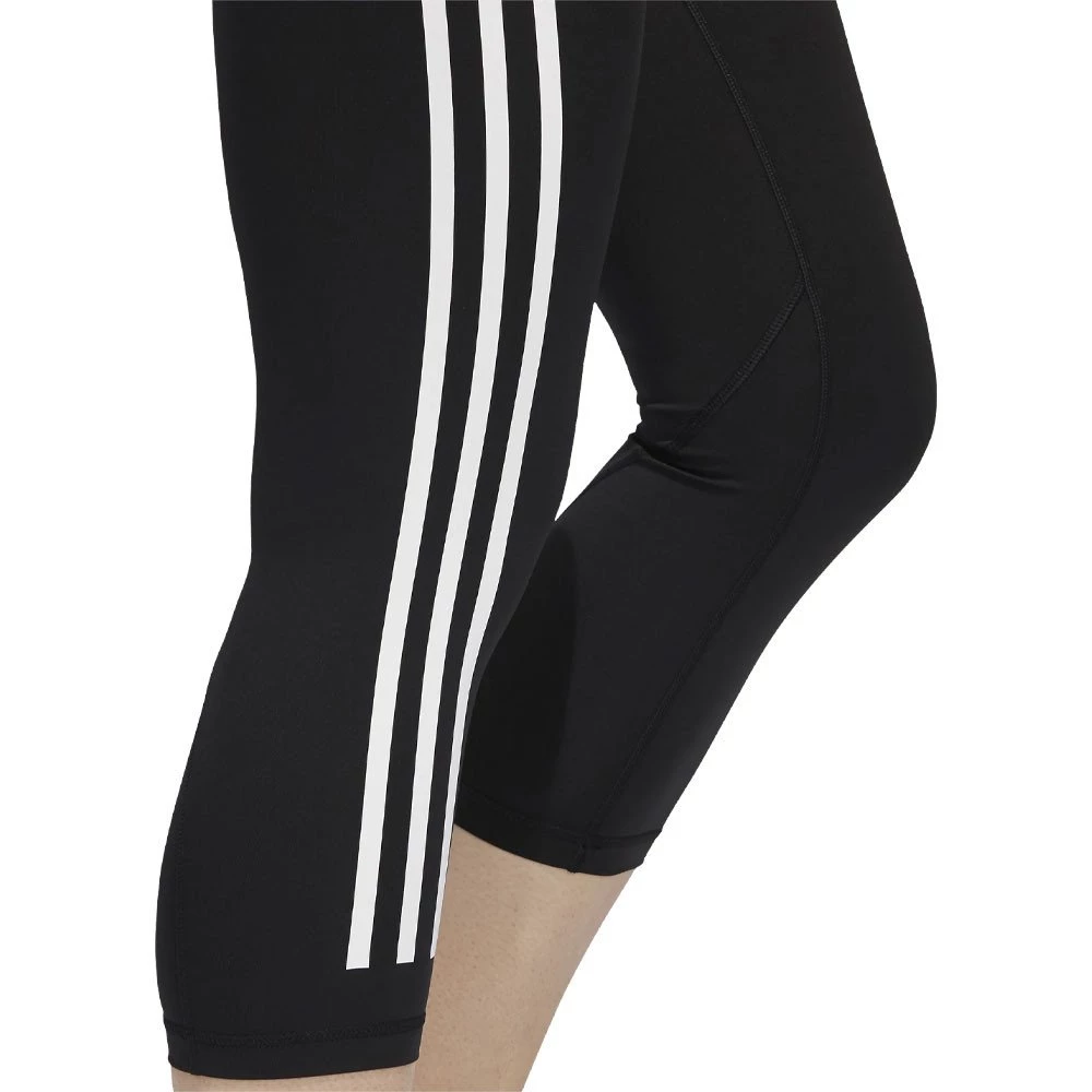 ADIDAS LEGGINGS 3/4 DONNA Nero 3 ADIDAS LEGGINGS 3/4 DONNA Nero - immagine 3
