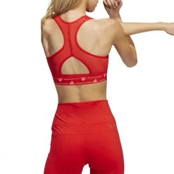 ADIDAS REGGISENO TRN GOOD MEDIO SUPPORTO Rosso -Negozio online TRAINING E PALESTRA Italia 2022 adidas hc7843 reggiseno trn good medio supporto abbigliamento training e palestra donna 044404801 red 3