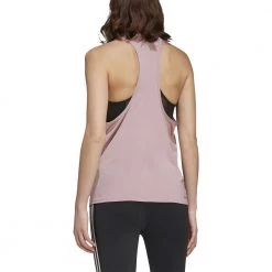 ADIDAS CANOTTA ICONS DONNA Rosa -Negozio online TRAINING E PALESTRA Italia 2022 adidas hd9605 canotta icons donna abbigliamento training e palestra donna 044378601 mauv 3