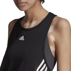 ADIDAS CANOTTA ICONS DONNA Nero -Negozio online TRAINING E PALESTRA Italia 2022 adidas he6926 canotta icons donna abbigliamento training e palestra donna 044379401 blk 4