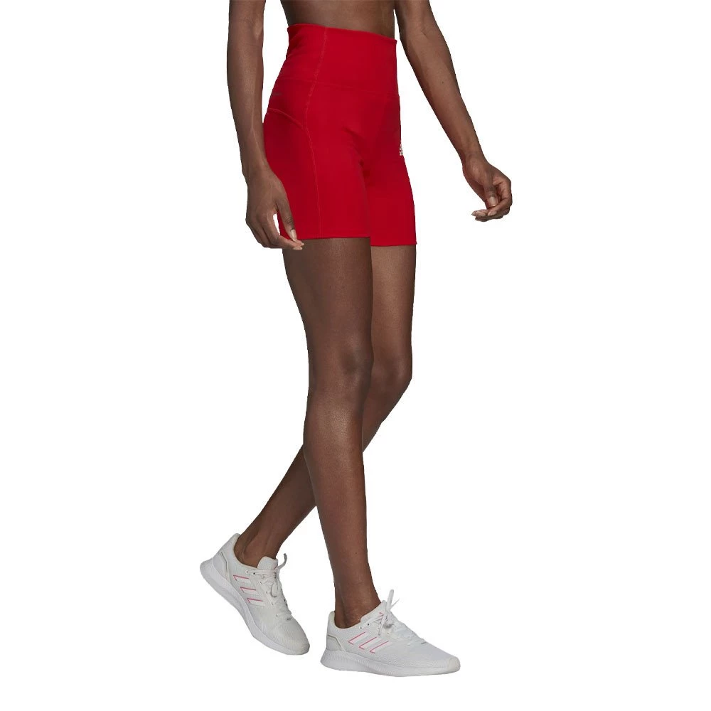 ADIDAS SHORT TIGHT FEEL BRILLIANT DONNA Rosso 3 ADIDAS SHORT TIGHT FEEL BRILLIANT DONNA Rosso - immagine 3