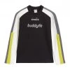 DIADORA FELPA GIROCOLLO BUDDYFIT Nero