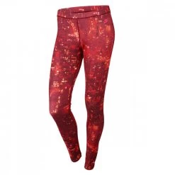 NIKE Legging Ru City Print Donna Rosso