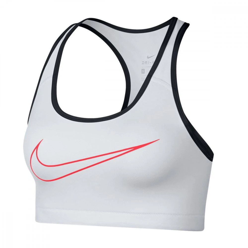 NIKE Reggiseno Classic Logo Bianco 1 NIKE Reggiseno Classic Logo Bianco