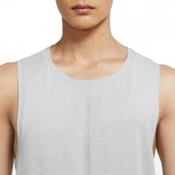 NIKE CANOTTA DRI-FIT YOGA Grigio -Negozio online TRAINING E PALESTRA Italia 2022 nike bv4036 canotta dri fit yoga abbigliamento training e palestra uomo 043310701 080 3