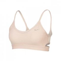 NIKE REGGISENO INDY STRIPED SPORT Rosa