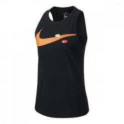 NIKE CANOTTA DRI-FIT SWOOSH DONNA Nero