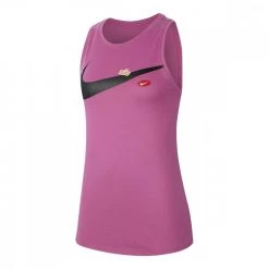 NIKE CANOTTA DRI-FIT SWOOSH DONNA Fucsia