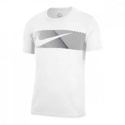 NIKE T-SHIRT SUPERSET Bianco