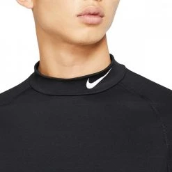 MAGLIA MANICA LUNGA LUPETTO NIKE PRO WARM Nero -Negozio online TRAINING E PALESTRA Italia 2022 nike cu4970 maglia manica lunga lupetto nike pro warm abbigliamento training e palestra uomo 043971101 010 3