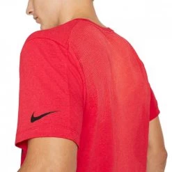 T-SHIRT NIKE PRO BURNOUT Rosso -Negozio online TRAINING E PALESTRA Italia 2022 nike cu4975 t shirt nike pro burnout abbigliamento training e palestra uomo 042411601 657 4