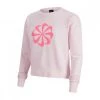 NIKE FELPA GIROCOLLO DRI-FIT ICON CLASH DONNA Rosa