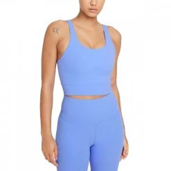 NIKE CANOTTA CROP YOGA LUXE INFINALON DONNA Viola