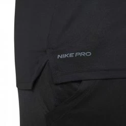 T-SHIRT NIKE PRO DRI-FIT Nero -Negozio online TRAINING E PALESTRA Italia 2022 nike cz1181 t shirt nike pro dri fit abbigliamento training e palestra uomo 042676501 011 4