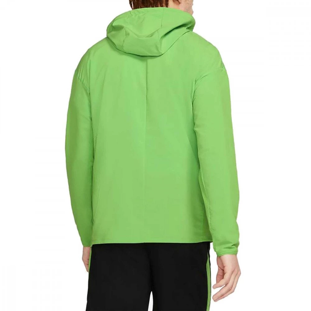 NIKE FELPA CON CAPPUCCIO SPORT CLASH Verde 2 NIKE FELPA CON CAPPUCCIO SPORT CLASH Verde - immagine 2