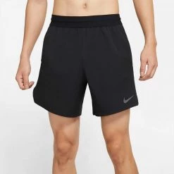 SHORT NIKE PRO Nero -Negozio online TRAINING E PALESTRA Italia 2022 nike cz1512 short nike pro abbigliamento training e palestra uomo 042413701 010 3
