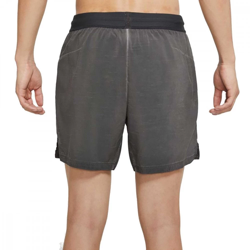 NIKE SHORT YOGA FLEX 2IN1 Grigio 2 NIKE SHORT YOGA FLEX 2IN1 Grigio - immagine 2
