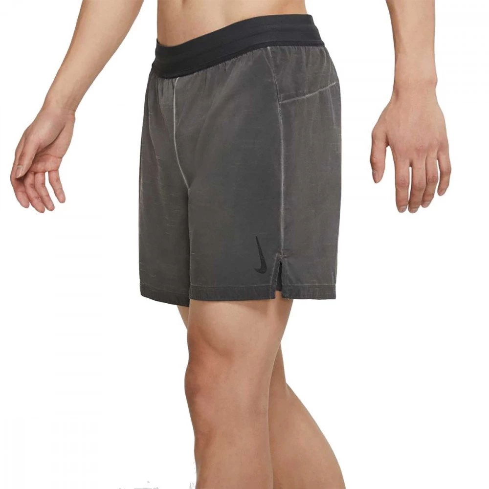 NIKE SHORT YOGA FLEX 2IN1 Grigio 4 NIKE SHORT YOGA FLEX 2IN1 Grigio - immagine 4