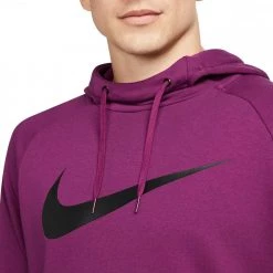 NIKE FELPA CON CAPPUCCIO SWOOSH Viola -Negozio online TRAINING E PALESTRA Italia 2022 nike cz2425 felpa con cappuccio swoosh abbigliamento training e palestra uomo 044577601 610 3