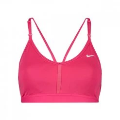 NIKE REGGISENO DRI-FIT INDY V-NECK Fucsia
