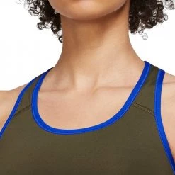 NIKE REGGISENO SWOOSH LONG LINE Verde -Negozio online TRAINING E PALESTRA Italia 2022 nike cz4496 reggiseno swoosh long line abbigliamento training e palestra donna 044560801 222 3