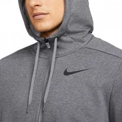 NIKE FELPA FULL ZIP CON CAPPUCCIO Grigio -Negozio online TRAINING E PALESTRA Italia 2022 nike cz6376 m nk df hdie fz fl abbigliamento training e palestra uomo 043972301 071 3