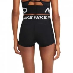 SHORT NIKE PRO 3" DONNA Nero -Negozio online TRAINING E PALESTRA Italia 2022 nike cz9857 short nike pro 3 donna abbigliamento training e palestra donna 042408701 010 2