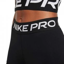 SHORT NIKE PRO 3" DONNA Nero -Negozio online TRAINING E PALESTRA Italia 2022 nike cz9857 short nike pro 3 donna abbigliamento training e palestra donna 042408701 010 3