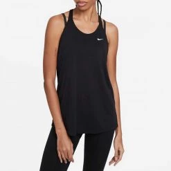NIKE CANOTTA DRI-FIT TRAINING DONNA Nero -Negozio online TRAINING E PALESTRA Italia 2022 nike da0370 canotta dri fit training donna abbigliamento training e palestra donna 042408801 010 3