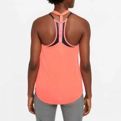 NIKE CANOTTA DRI-FIT TRAINING DONNA Arancio -Negozio online TRAINING E PALESTRA Italia 2022 nike da0370 canotta dri fit training donna abbigliamento training e palestra donna 042409001 854 4