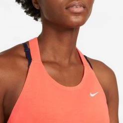 NIKE CANOTTA DRI-FIT TRAINING DONNA Arancio -Negozio online TRAINING E PALESTRA Italia 2022 nike da0370 canotta dri fit training donna abbigliamento training e palestra donna 042409001 854 5