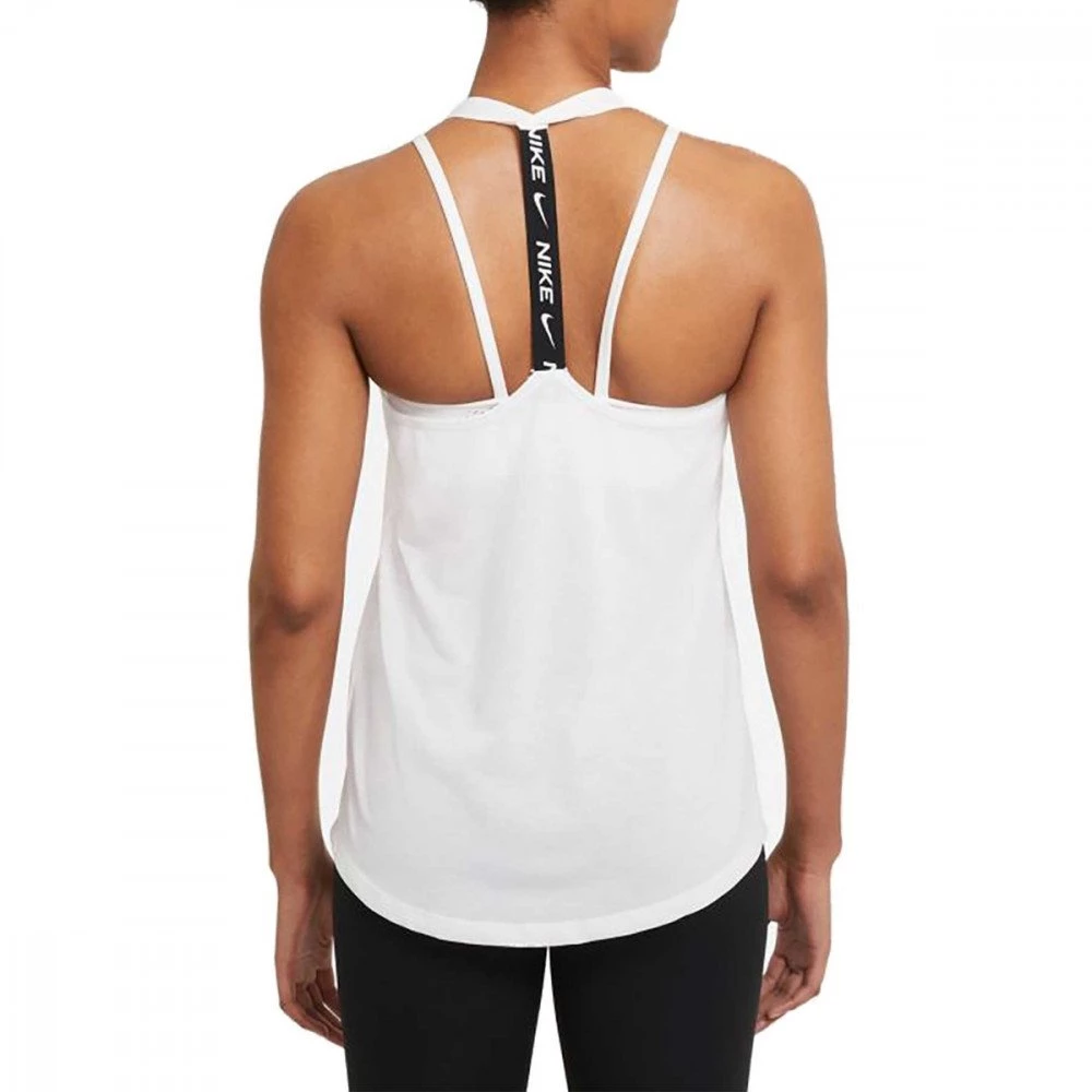 NIKE CANOTTA DRI-FIT TRAINING DONNA Bianco 2 NIKE CANOTTA DRI-FIT TRAINING DONNA Bianco - immagine 2