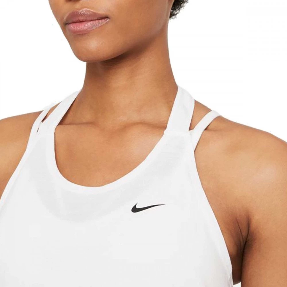 NIKE CANOTTA DRI-FIT TRAINING DONNA Bianco 3 NIKE CANOTTA DRI-FIT TRAINING DONNA Bianco - immagine 3