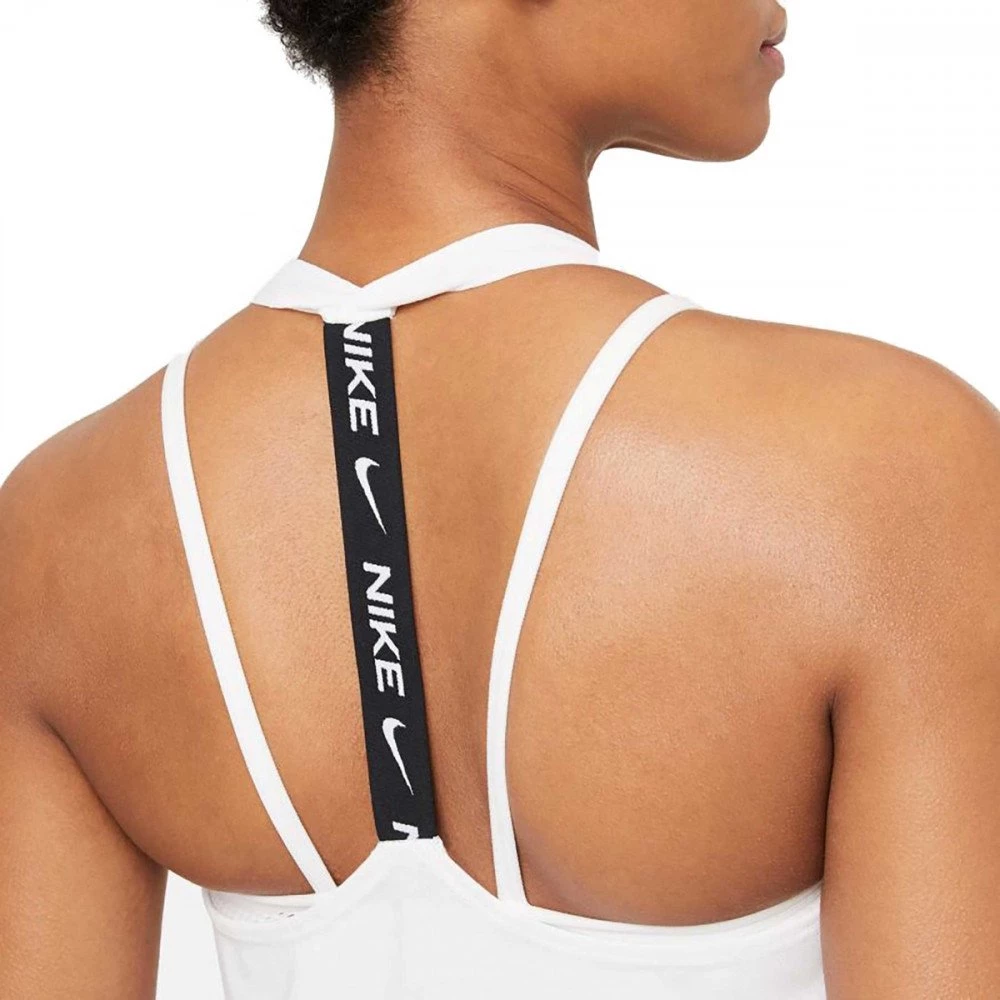 NIKE CANOTTA DRI-FIT TRAINING DONNA Bianco 4 NIKE CANOTTA DRI-FIT TRAINING DONNA Bianco - immagine 4