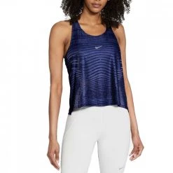CANOTTA NIKE PRO DONNA Blu