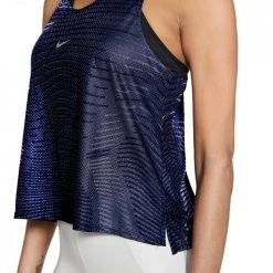 CANOTTA NIKE PRO DONNA Blu -Negozio online TRAINING E PALESTRA Italia 2022 nike da0528 canotta nike pro donna abbigliamento training e palestra donna 042667401 013 3