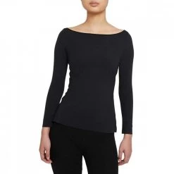 NIKE MAGLIA MANICA LUNGA YOGA LUXE DONNA Nero